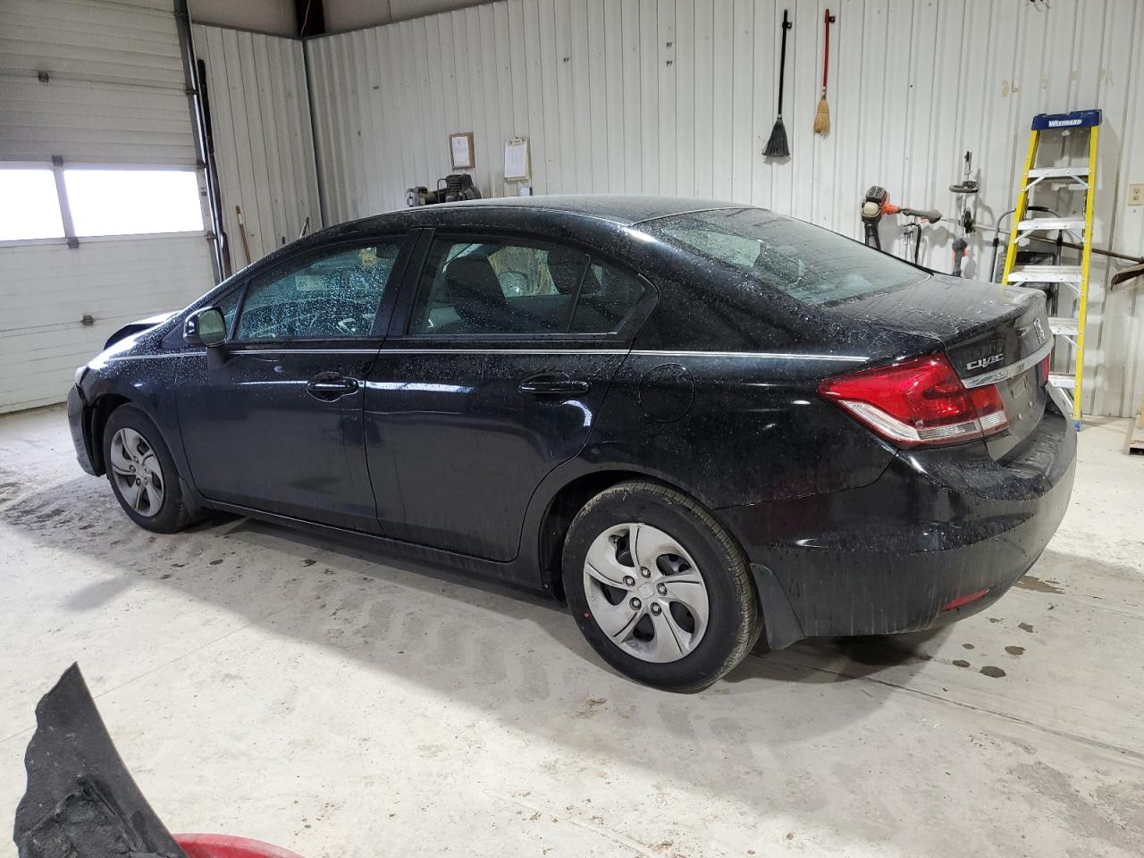 2013 Honda Civic VIN 2HGFB2F58DH600707 Copart auction photo, front end damage thumbnail 2