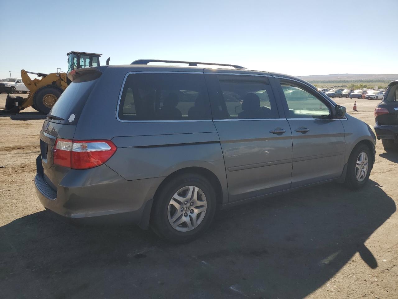 2007 Honda Odyssey VIN 5FNRL38677B457487 Copart auction photo, front end damage thumbnail 3
