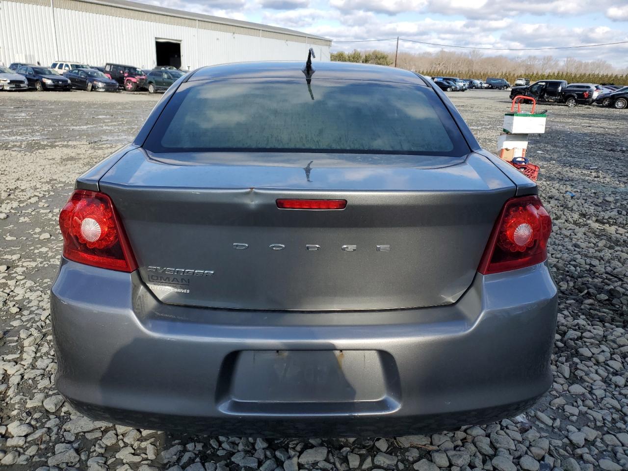 2012 Dodge Avenger VIN 1C3CDZABXCN220151 Copart auction photo, burn damage thumbnail 6