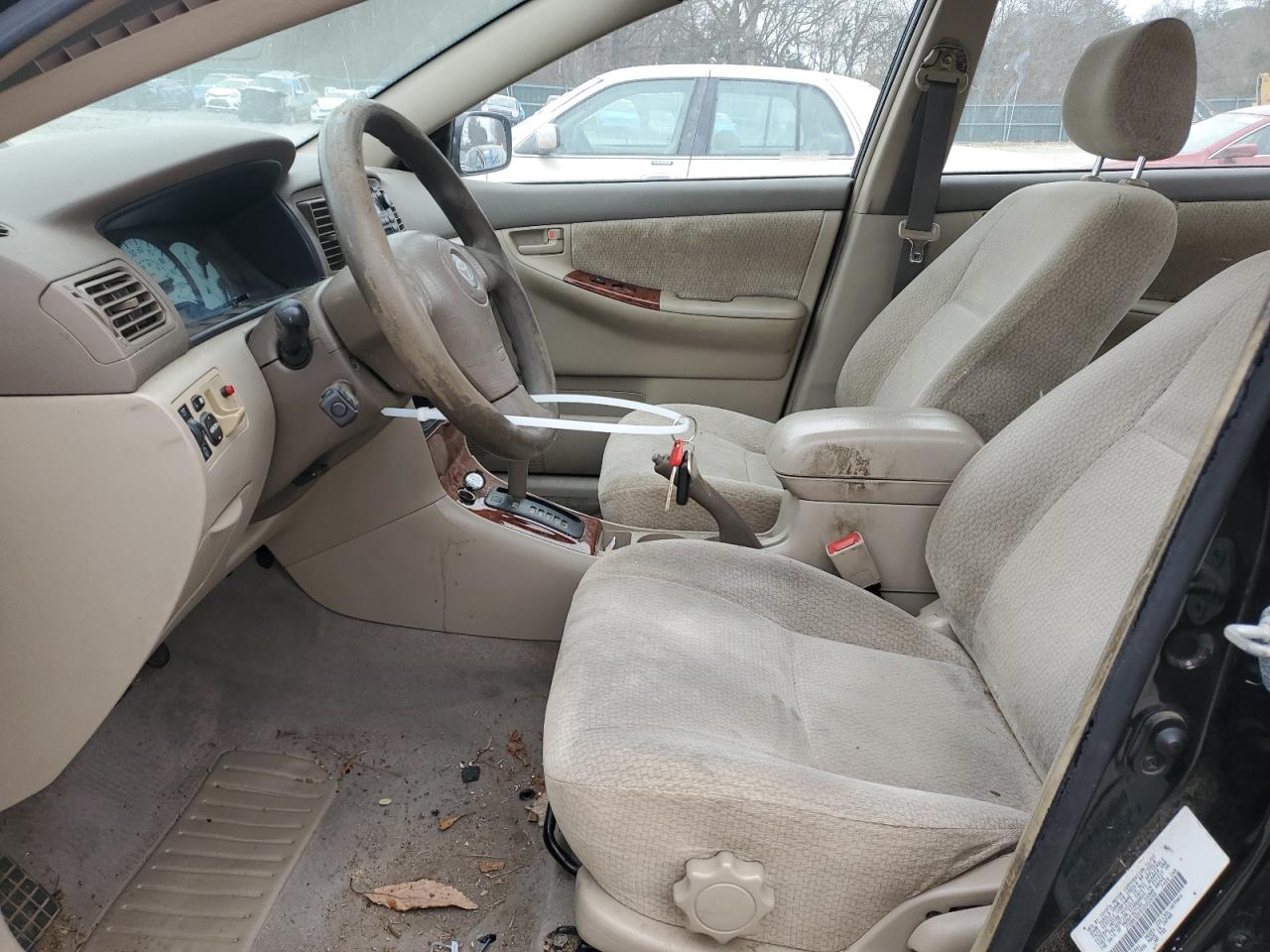 2003 Toyota Corolla VIN JTDBR32E832002659 Copart auction photo, front end damage thumbnail 7