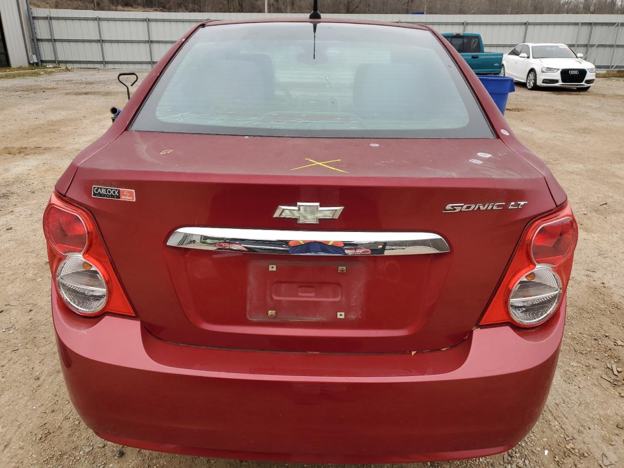 2012 Chevrolet Sonic VIN 1G1JC5SH9C4124690 Copart auction photo, front end damage thumbnail 6