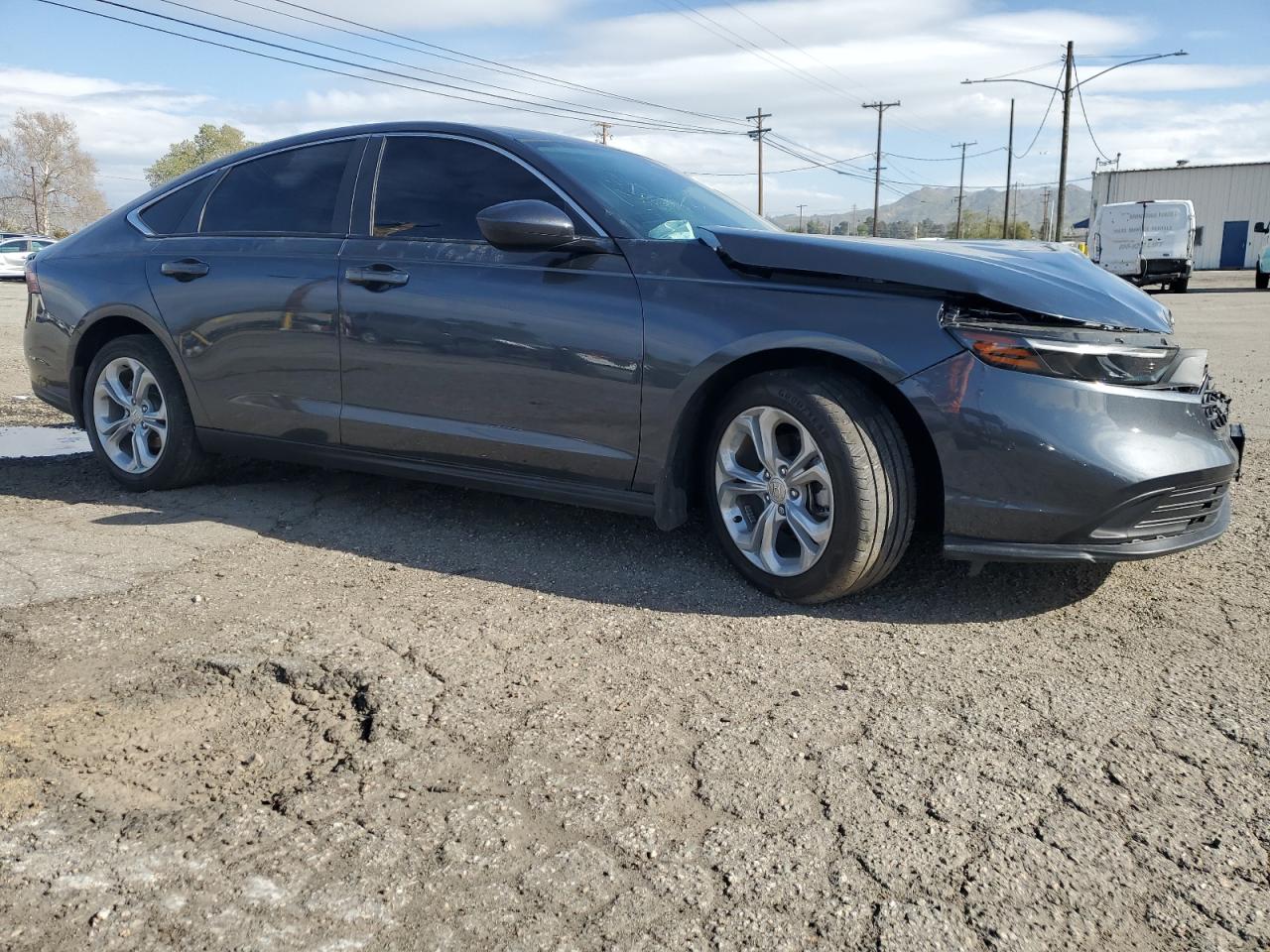 2023 Honda Accord VIN 1HGCY1F2XPA011680 Copart auction photo, all over damage thumbnail 4