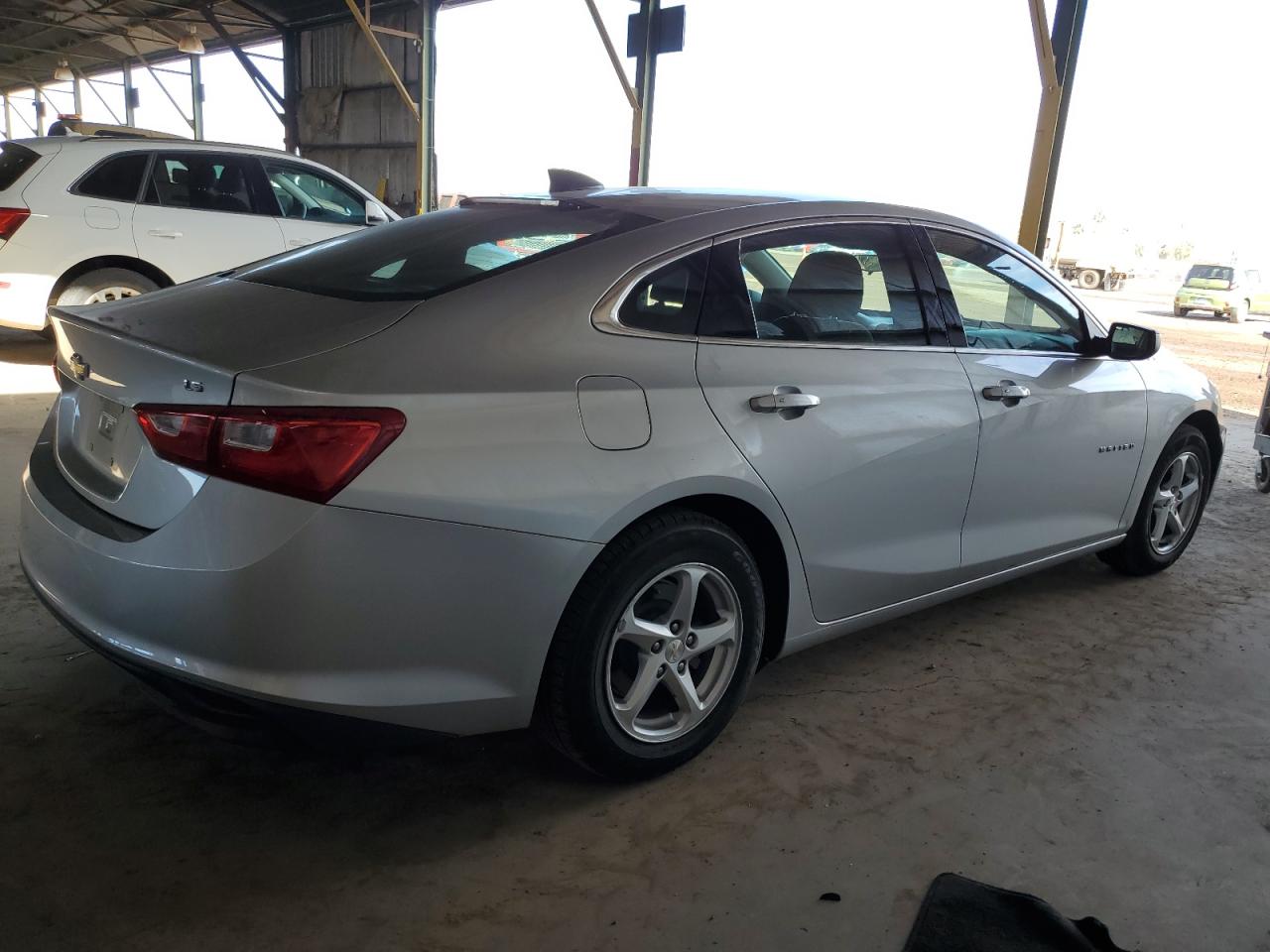 2016 Chevrolet Malibu VIN 1G1ZB5ST4GF301215 Copart auction photo, side / rear end damage thumbnail 3