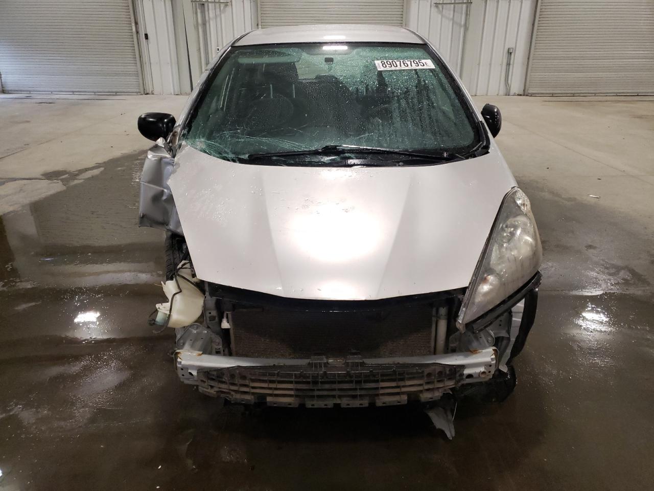 2011 Honda Fit VIN JHMGE8H32BC028203 Copart auction photo, front end / side damage thumbnail 5