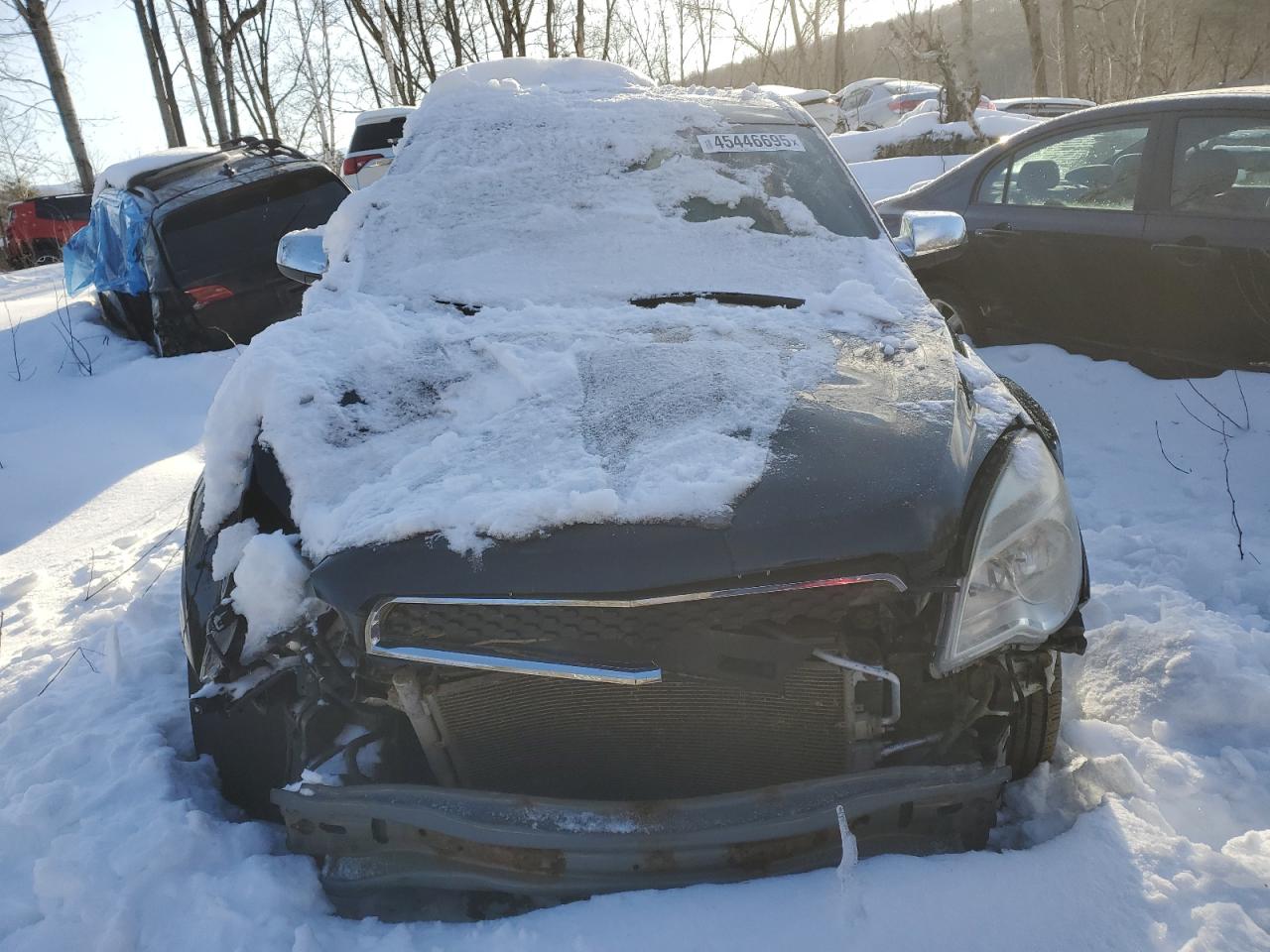 2014 Chevrolet Equinox VIN 2GNFLEEK8E6133197 Copart auction photo, front end / rear end damage thumbnail 5