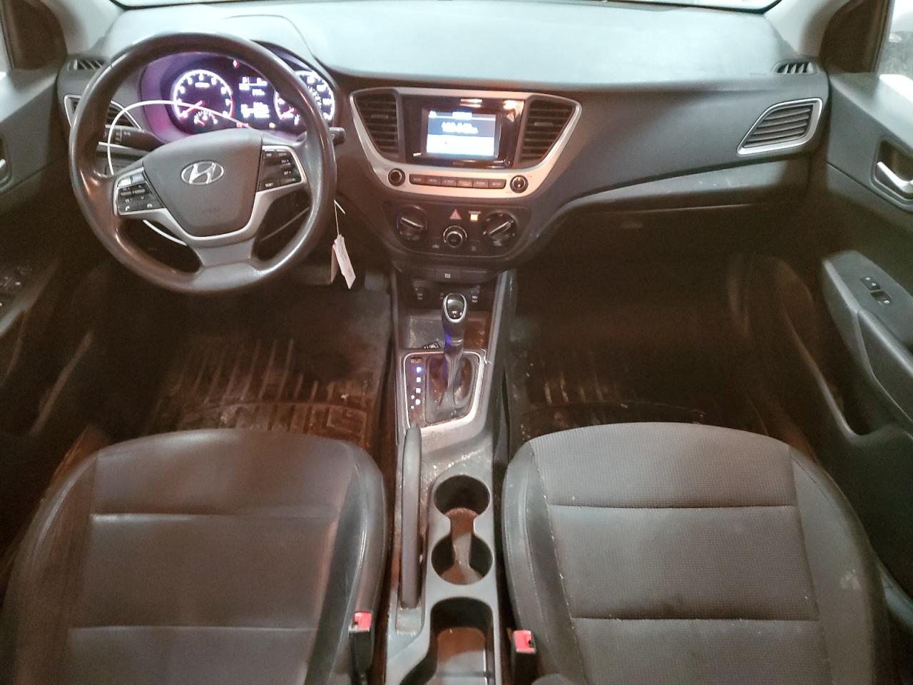 2018 Hyundai Accent VIN 3KPC24A30JE020975 Copart auction photo, rear end / minor dent/scratches damage thumbnail 8