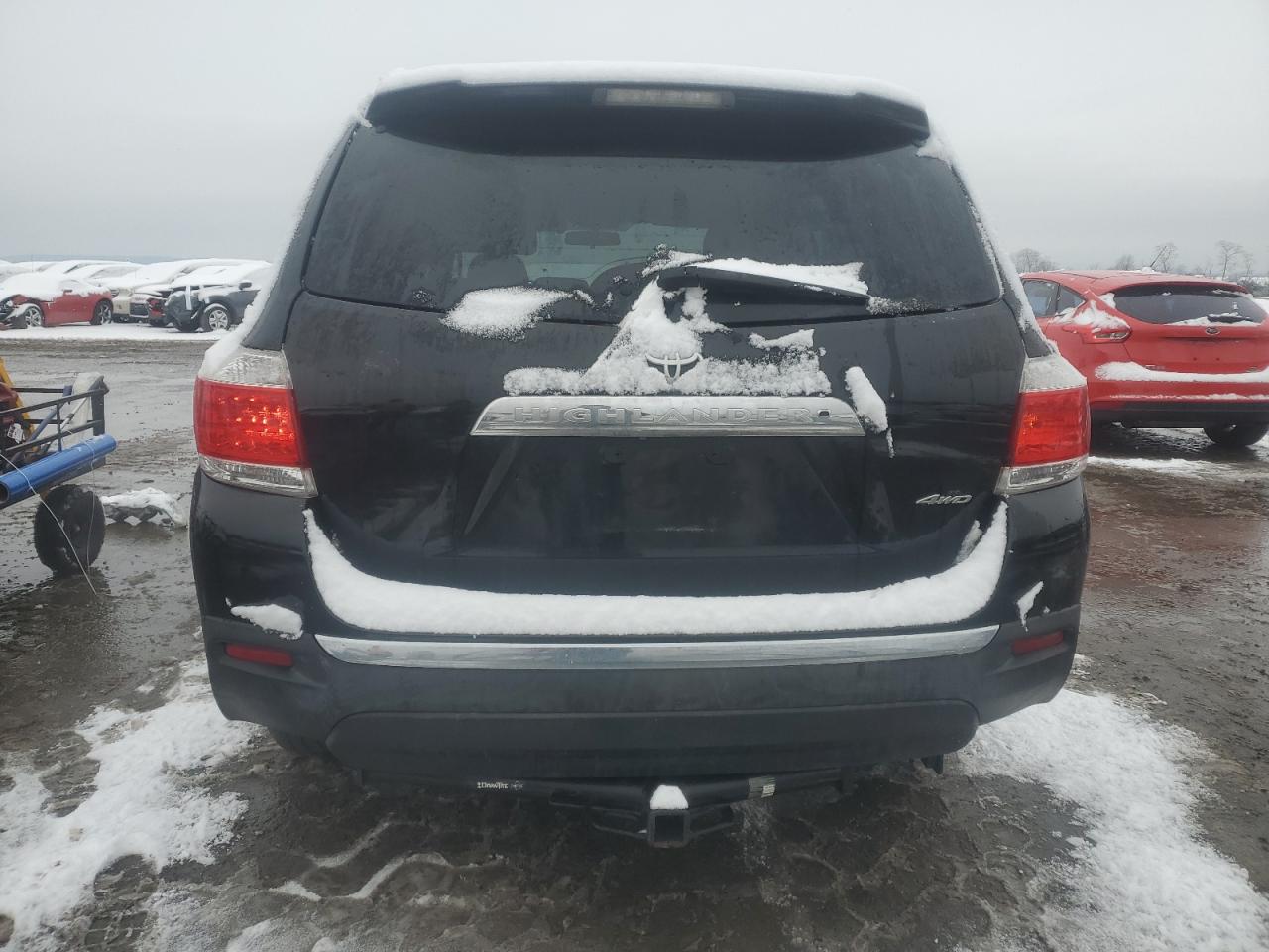 2012 Toyota Highlander VIN 5TDBK3EH6CS114766 Copart auction photo, front end damage thumbnail 6