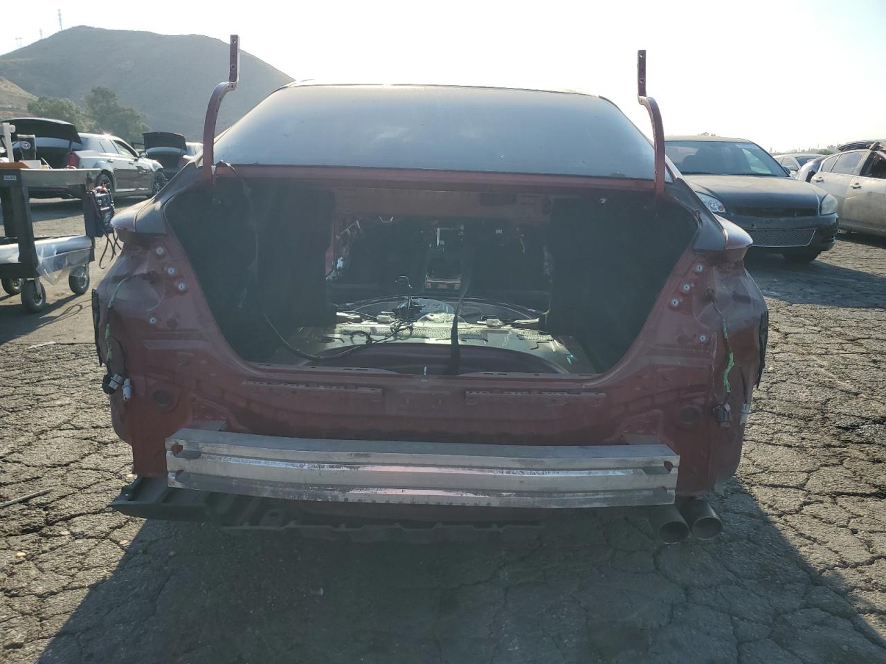 2018 Toyota Camry VIN 4T1B11HK3JU651386 Copart auction photo, stripped damage thumbnail 6