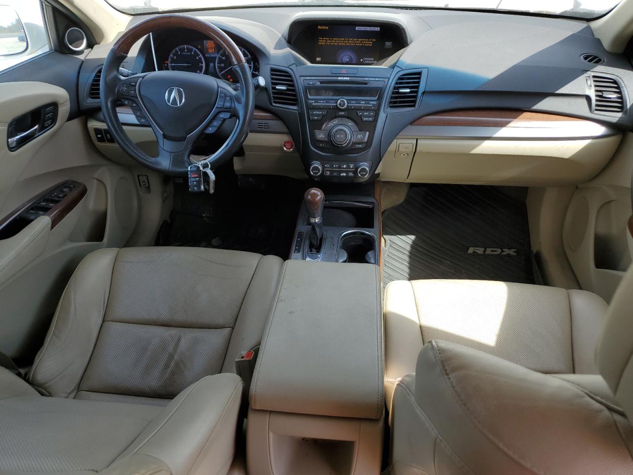 2014 Acura RDX VIN 5J8TB4H57EL003838 Copart auction photo, all over damage thumbnail 8