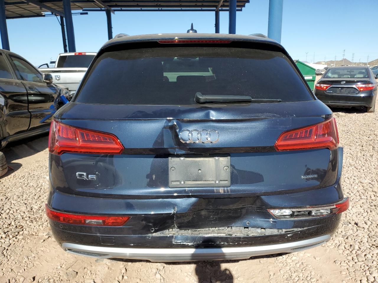 2019 Audi Q5 VIN WA1BNAFY3K2041690 Copart auction photo, rear end damage thumbnail 6