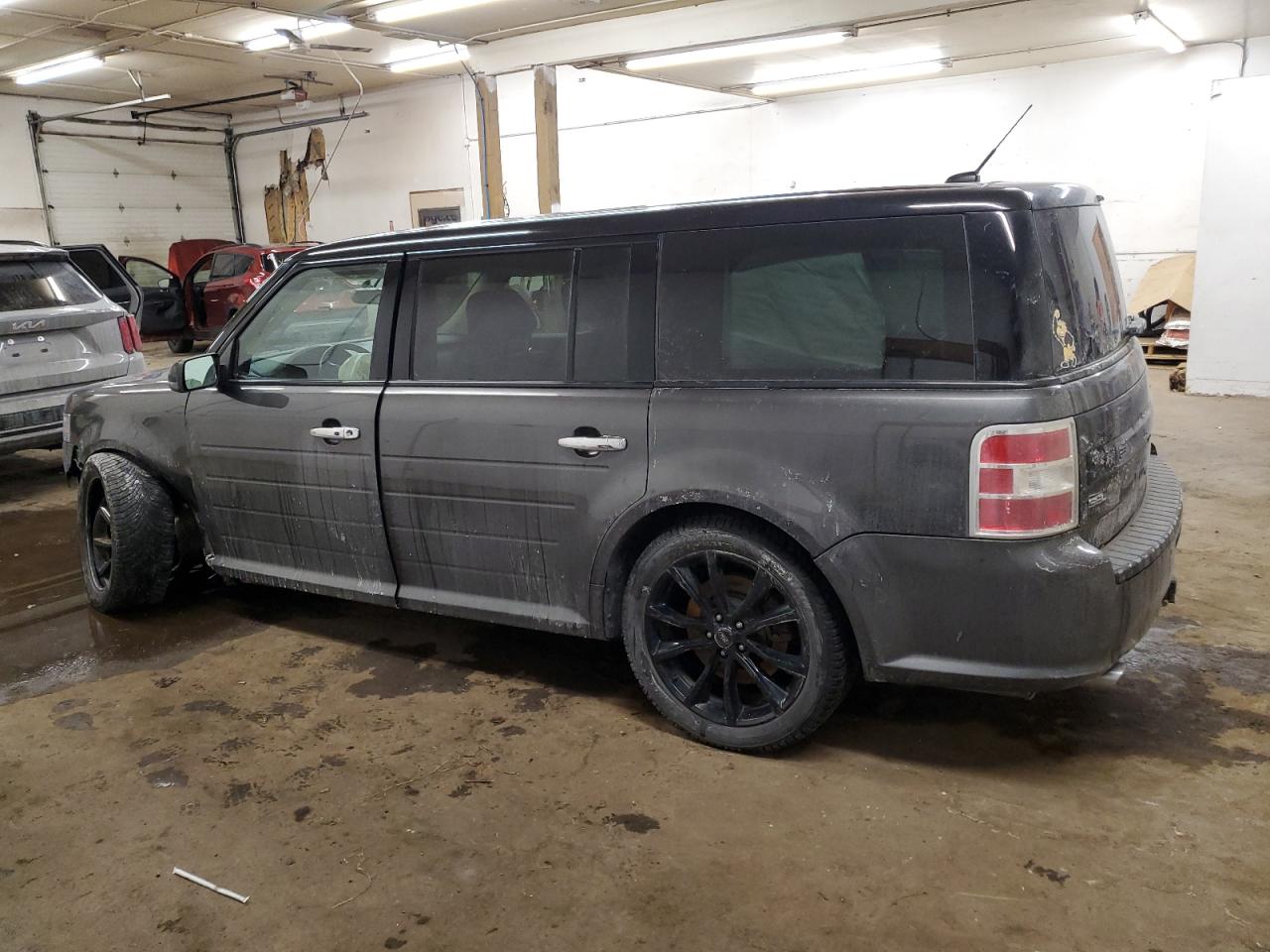 2019 Ford Flex VIN 2FMHK6C87KBA12337 Copart auction photo, front end damage thumbnail 2