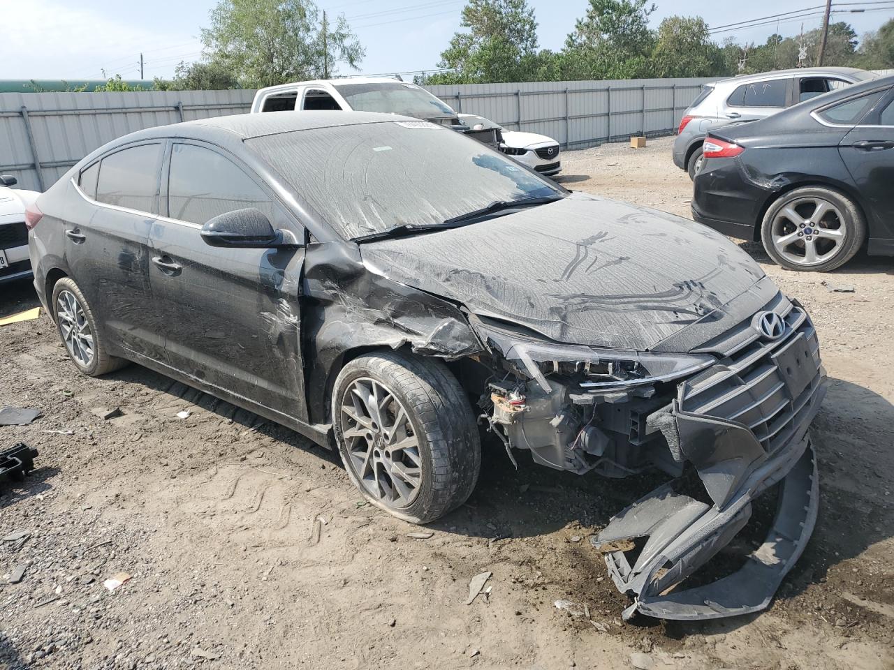 2020 Hyundai Elantra VIN 5NPD84LF7LH516736 Copart auction photo, front end / minor dent/scratches damage thumbnail 4