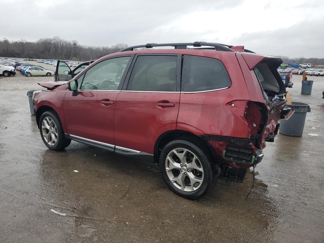 2018 Subaru Forester VIN JF2SJAWC0JH573742 Copart auction photo, all over damage thumbnail 2