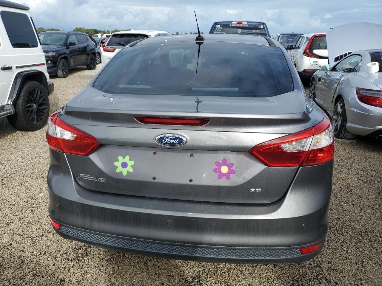 2014 Ford Focus VIN 1FADP3F29EL178766 Copart auction photo, water/flood damage thumbnail 6