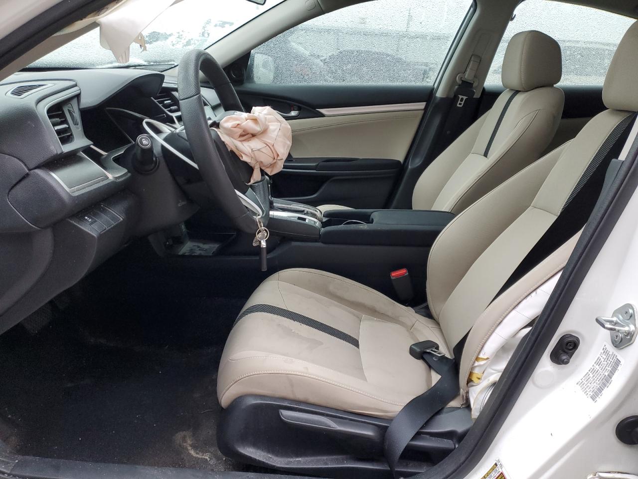2016 Honda Civic VIN 19XFC2F76GE086398 Copart auction photo, front end / minor dent/scratches damage thumbnail 7