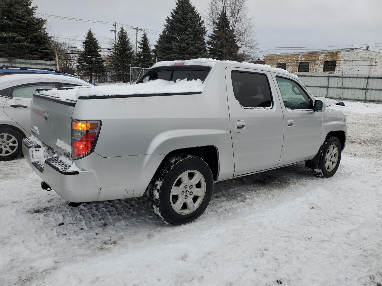 2007 Honda Ridgeline VIN 2HJYK16457H525957 Copart auction photo, front end damage thumbnail 3