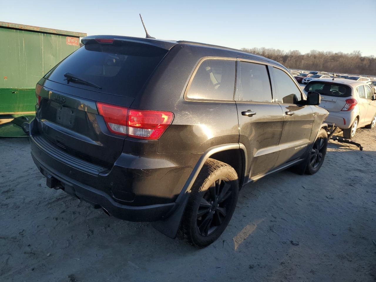 2013 Jeep Grand Cherokee VIN 1C4RJFATXDC614722 Copart auction photo, front end damage thumbnail 3