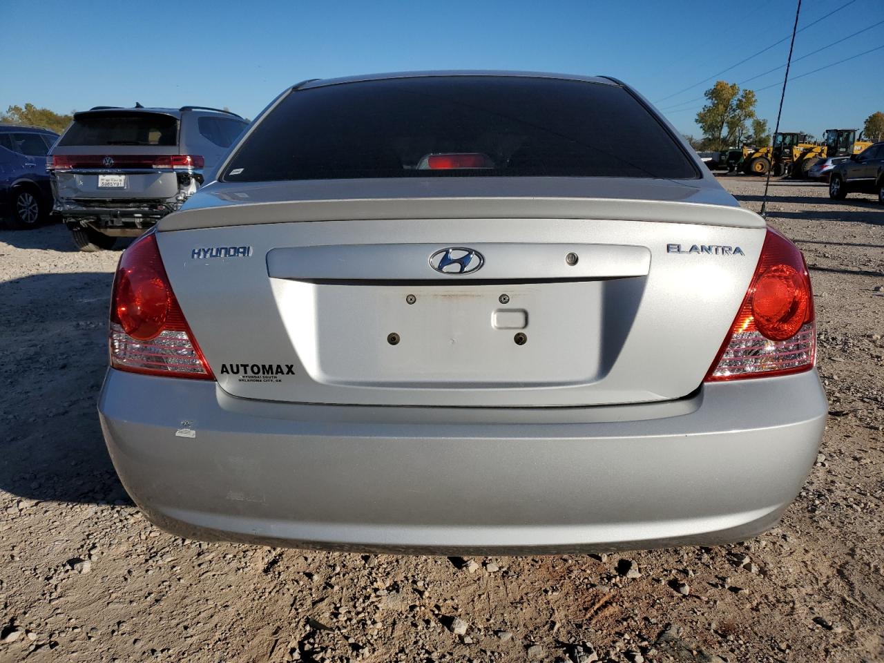 2005 Hyundai Elantra VIN KMHDN46DX5U041428 Copart auction photo, front end / side damage thumbnail 6