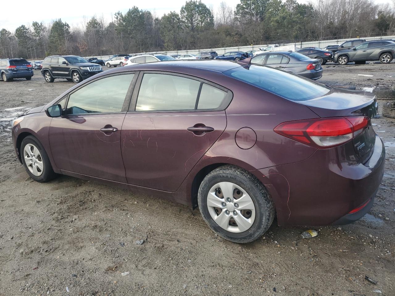 2018 KIA Forte VIN 3KPFK4A7XJE258395 Copart auction photo, all over damage thumbnail 2