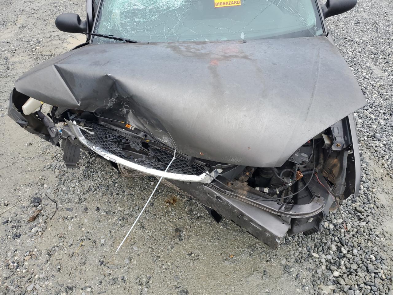2007 Ford Focus VIN 1FAHP34N57W204408 Copart auction photo, all over damage thumbnail 12