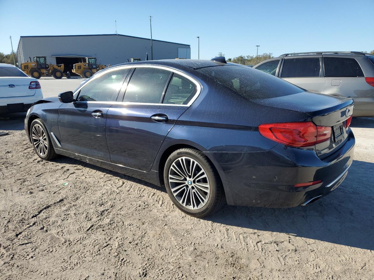2018 BMW 5er VIN WBAJE5C50JWA92994 Copart auction photo, front end damage thumbnail 2