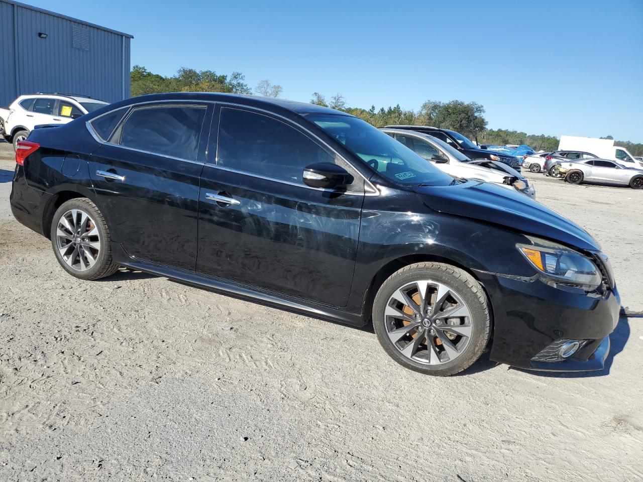 2018 Nissan Sentra VIN 3N1CB7APXJY210224 Copart auction photo, front end damage thumbnail 4