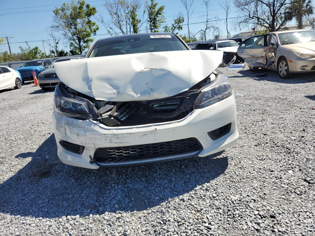 2014 Honda Accord VIN 1HGCR6F51EA000875 Copart auction photo, front end damage thumbnail 5