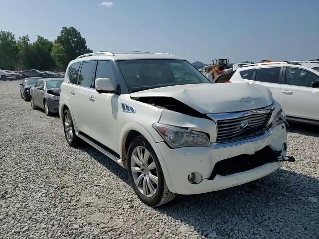 2013 Infiniti QX56 VIN JN8AZ2NF2D9531516 Copart auction photo, front end / rear end damage thumbnail 12