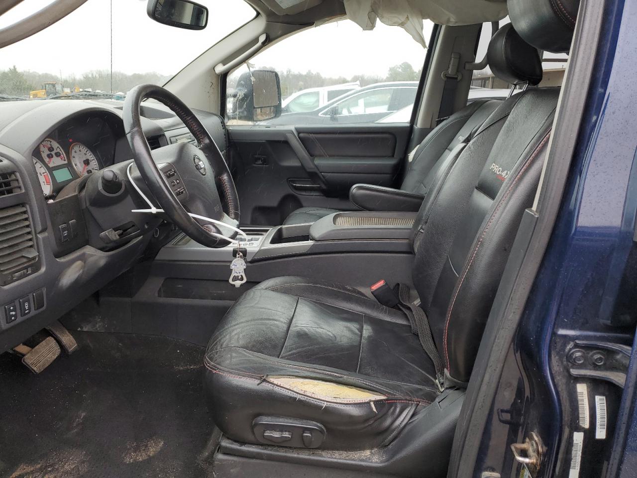 2011 Nissan Titan VIN 1N6BA0EC0BN322228 Copart auction photo, front end damage thumbnail 7