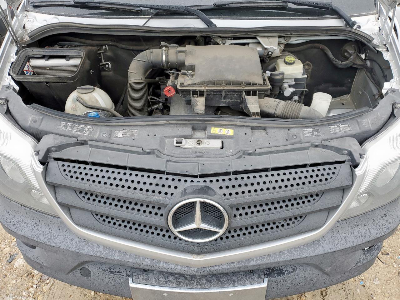 2014 Mercedes-Benz Sprinter VIN WDZPE8DC1E5894765 Copart auction photo, rear end / side damage thumbnail 12