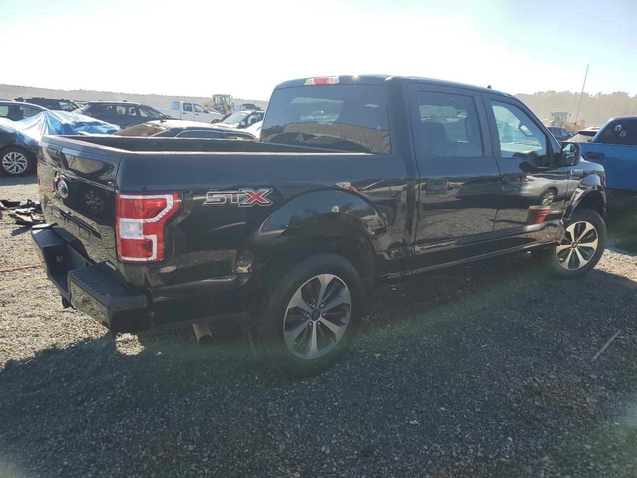 2020 Ford F-150 VIN 1FTEW1C49LFB61800 Copart auction photo, top/roof damage thumbnail 3