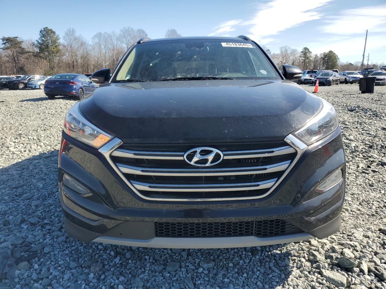 2018 Hyundai Tucson VIN KM8J3CA26JU649126 Copart auction photo, rear end / side damage thumbnail 5