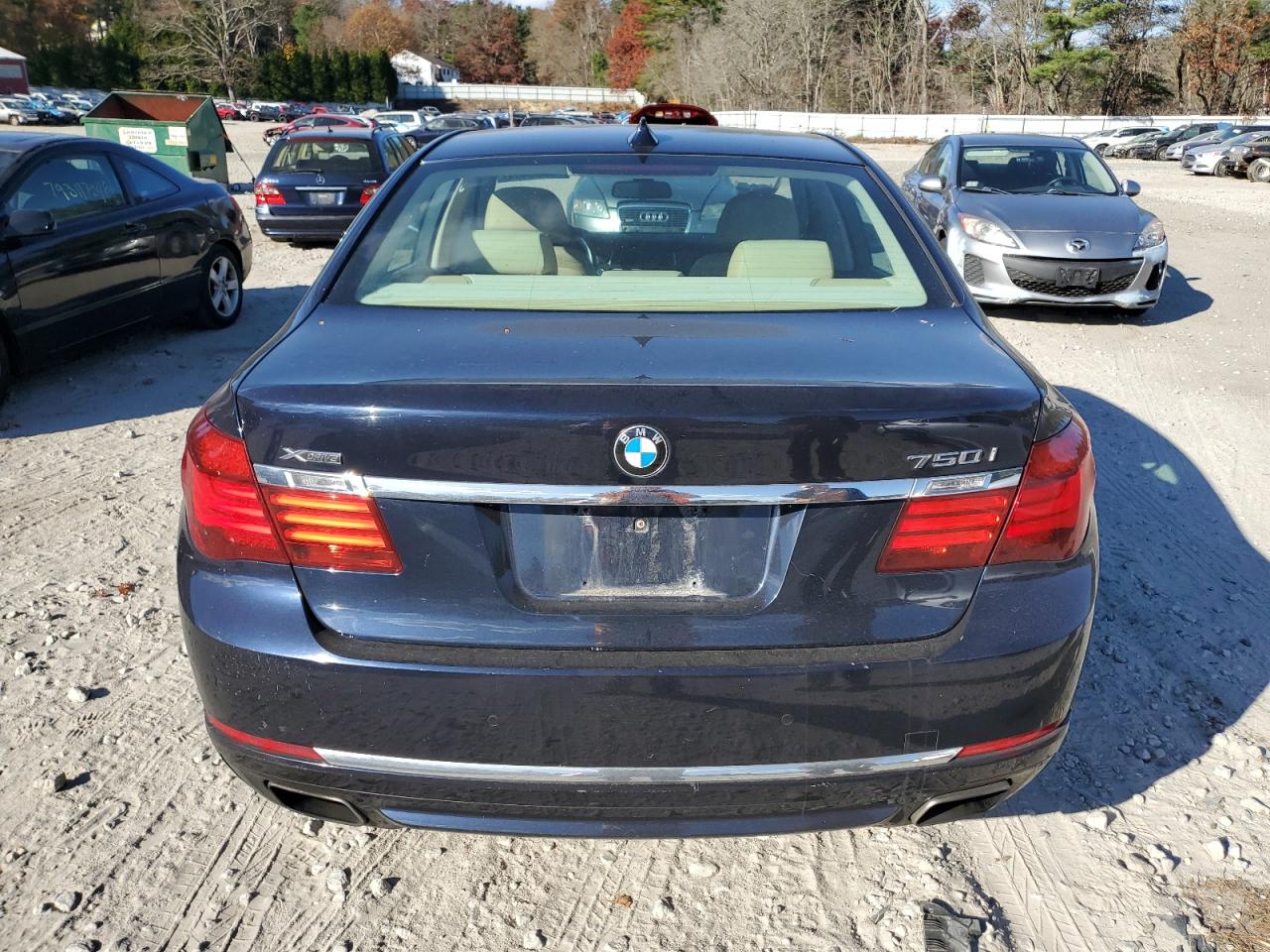 2014 BMW 7er VIN WBAYB6C55ED224806 Copart auction photo, minor dent/scratches damage thumbnail 6