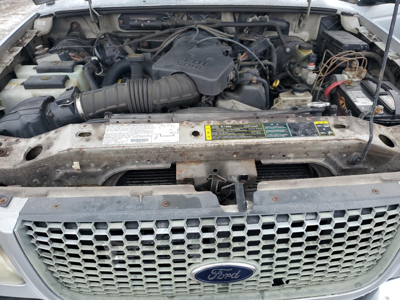 2003 Ford Ranger VIN 1FTZR45E83TA10450 Copart auction photo, mechanical damage thumbnail 11