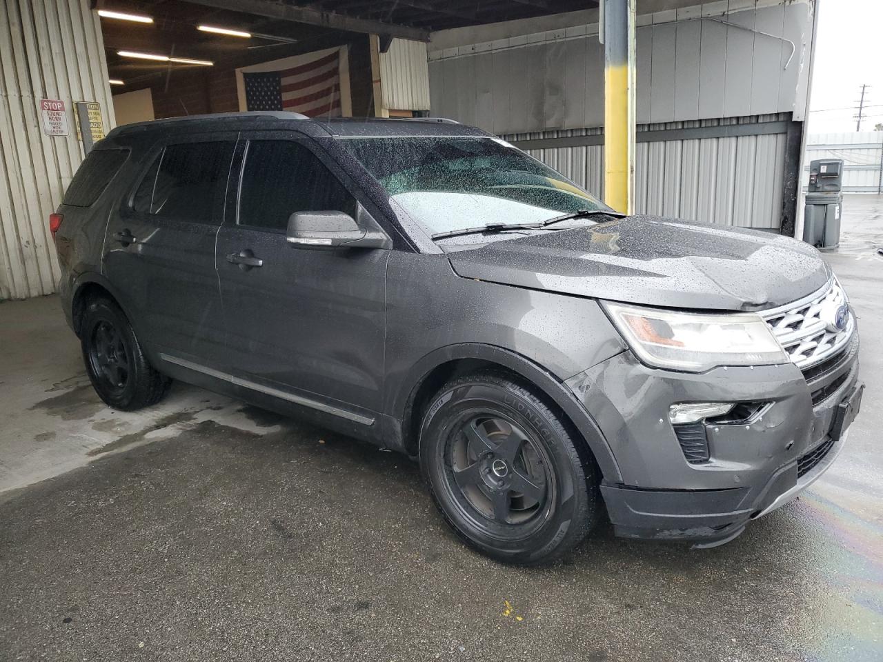 2019 Ford Explorer VIN 1FM5K7D88KGA52040 Copart auction photo, rear end / front end damage thumbnail 4