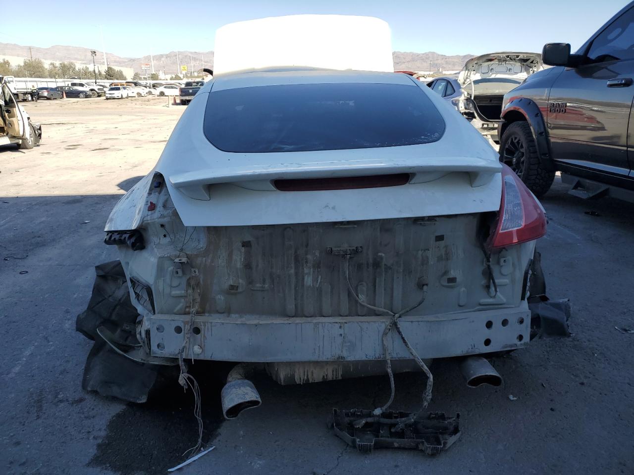 2017 Nissan 370Z VIN JN1AZ4EH5HM954542 Copart auction photo, stripped damage thumbnail 6