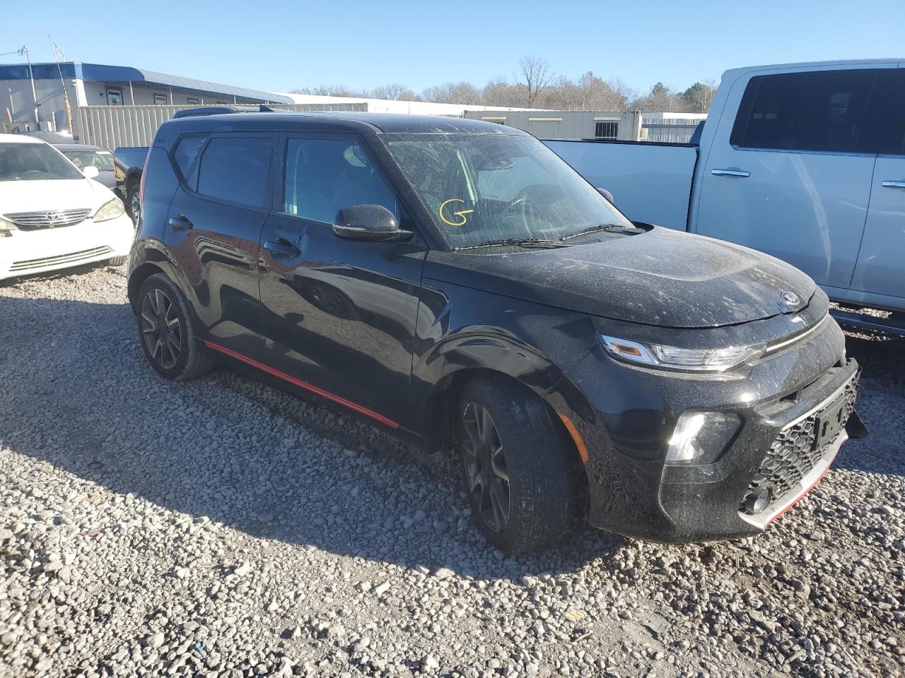2021 KIA Soul VIN KNDJ63AU8M7781773 Copart auction photo, rear end damage thumbnail 4