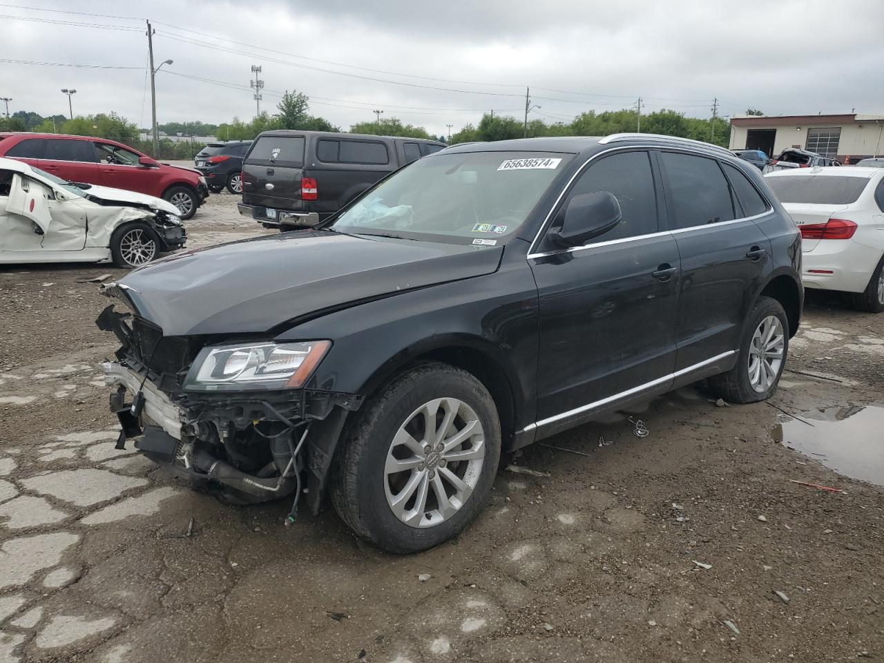 2014 Audi Q5 VIN WA1CFAFP7EA084075