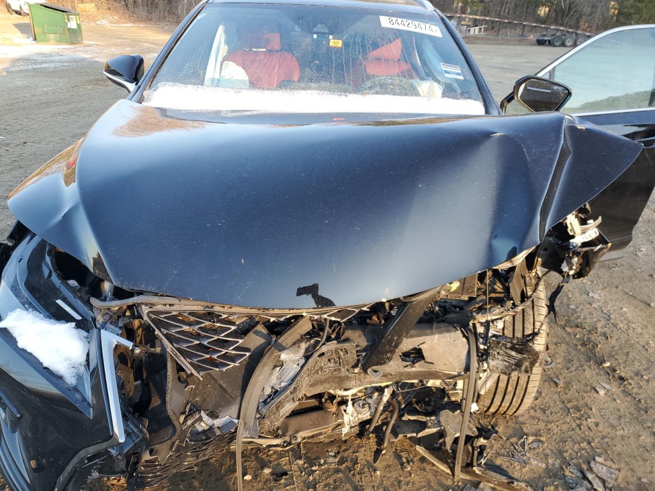 2021 Lexus RX VIN 2T2SZMDA0MC280258 Copart auction photo, front end damage thumbnail 12