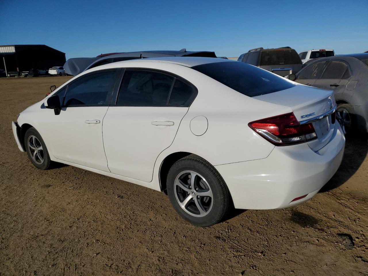 2015 Honda Civic VIN 19XFB2F71FE075889 Copart auction photo, front end damage thumbnail 2