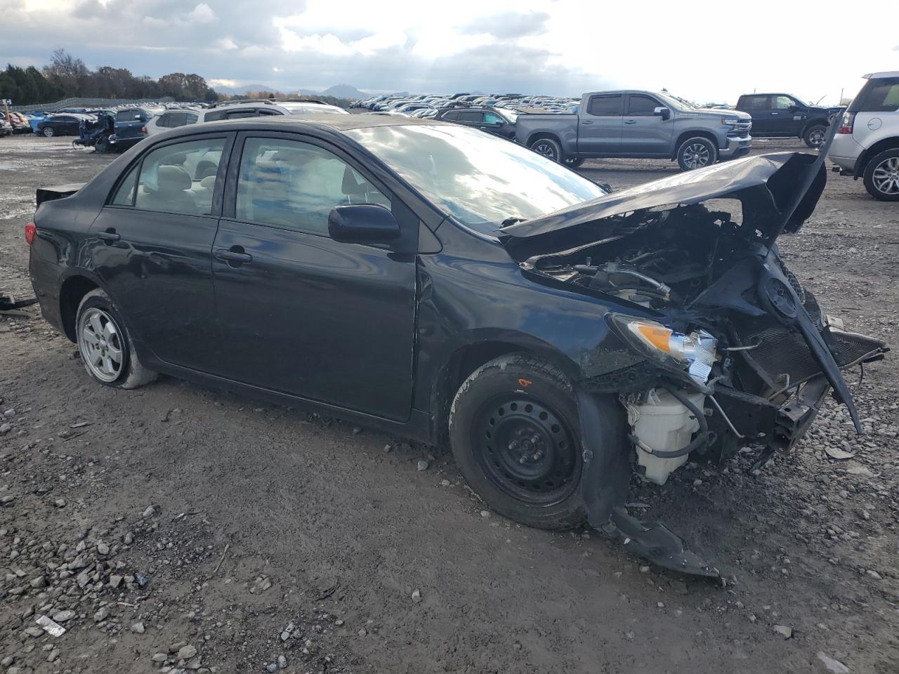 2009 Toyota Corolla VIN 2T1BU40E69C046841 Copart auction photo, all over damage thumbnail 4