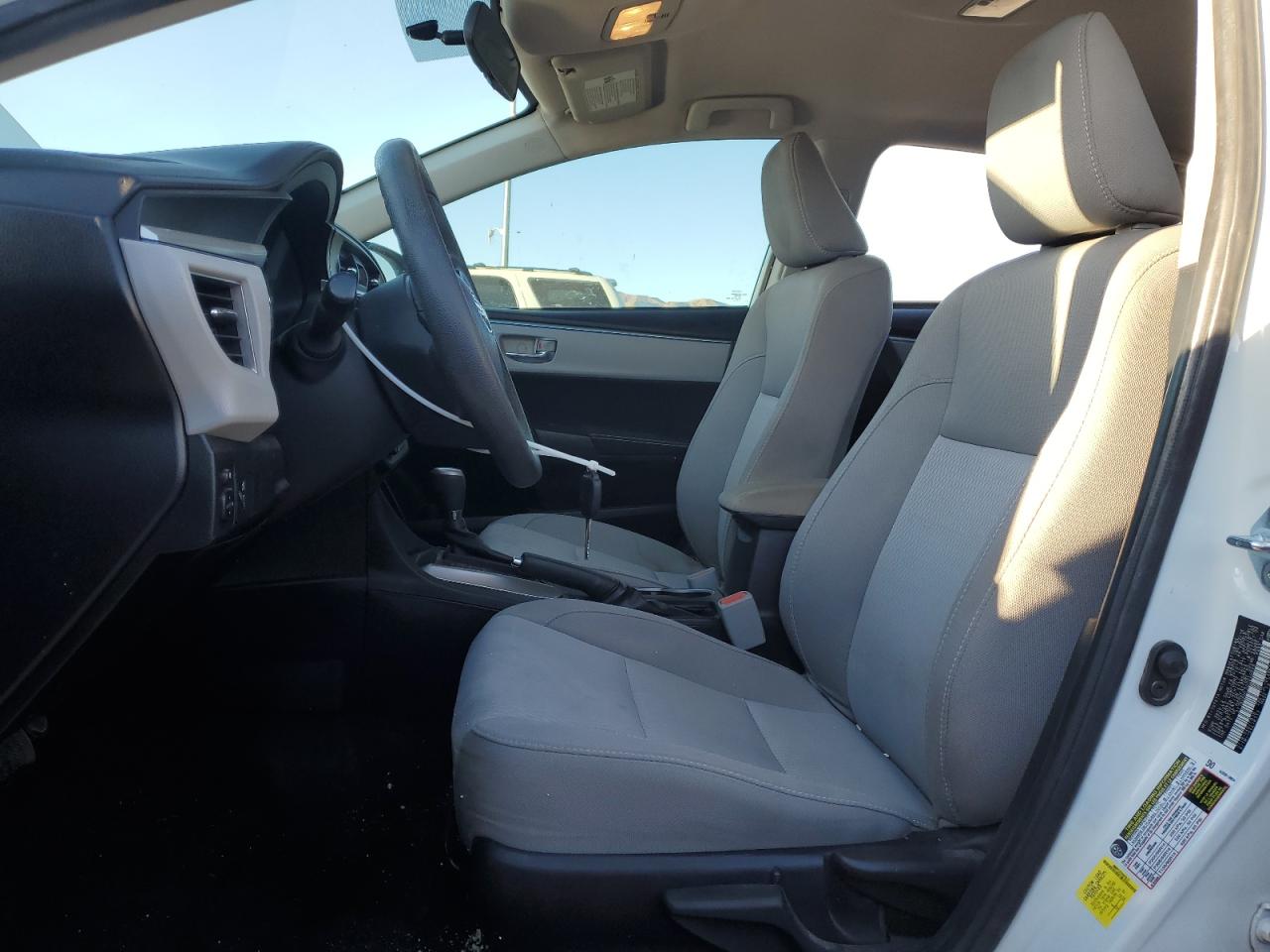 2016 Toyota Corolla VIN 2T1BURHE3GC640009 Copart auction photo, side / rear end damage thumbnail 7