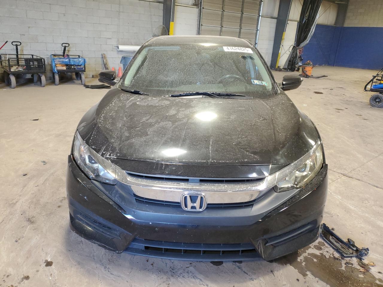 2018 Honda Civic VIN JHMFC1F30JX019020 Copart auction photo, rear end / front end damage thumbnail 5