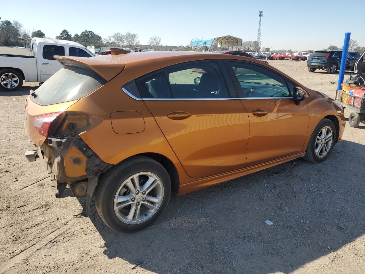 2017 Chevrolet Cruze VIN 3G1BD6SM1HS575995 Copart auction photo, rear end damage thumbnail 3