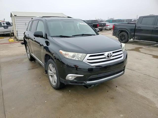 2013 Toyota Highlander VIN 5TDDK3EH9DS206058 Copart auction photo, rear end / hail damage thumbnail 15