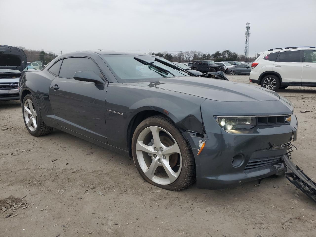 2015 Chevrolet Camaro VIN 2G1FD1E35F9307047 Copart auction photo, front end / minor dent/scratches damage thumbnail 4