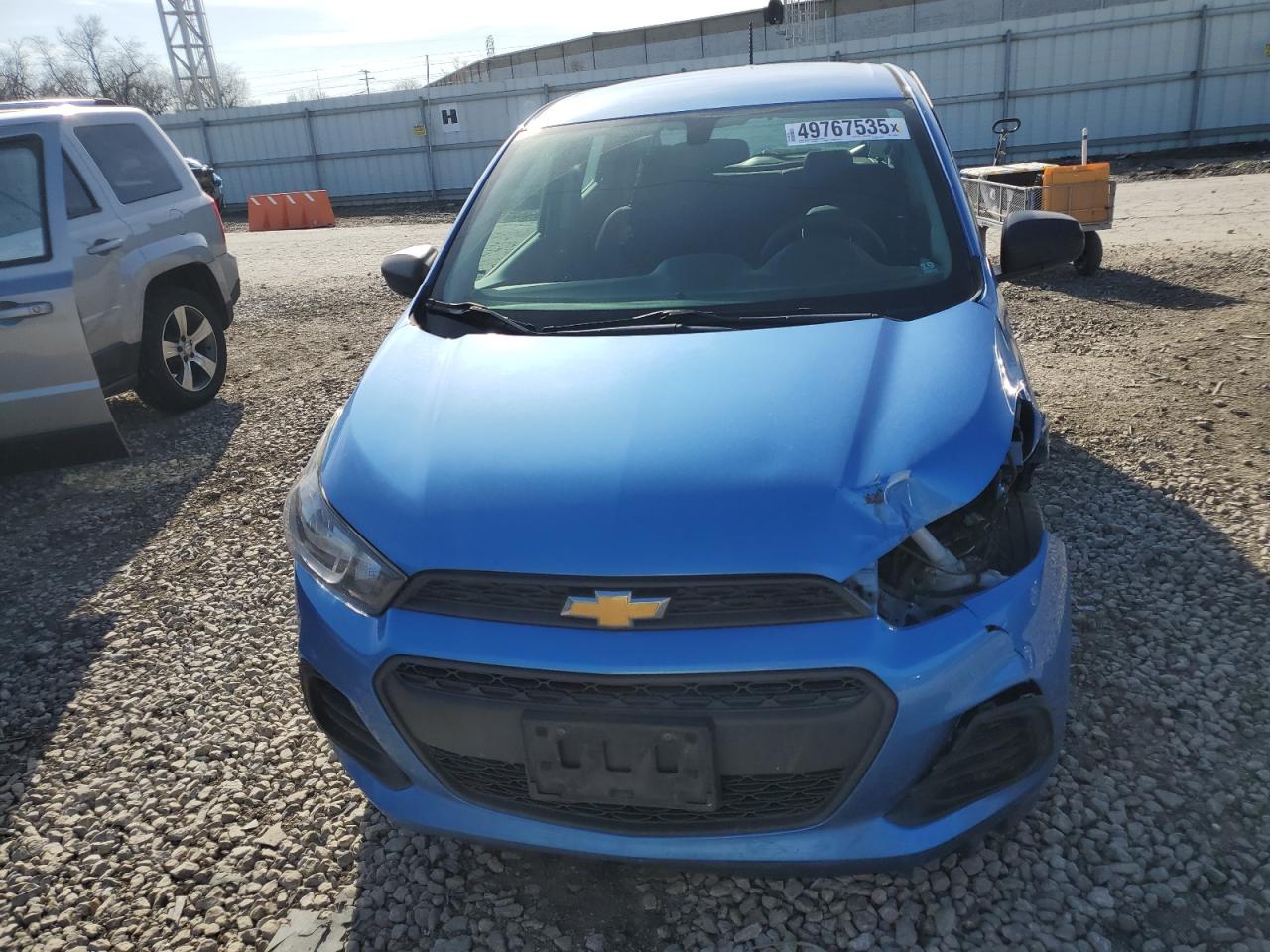2017 Chevrolet Spark VIN KL8CB6SA5HC721059 Copart auction photo, front end damage thumbnail 5