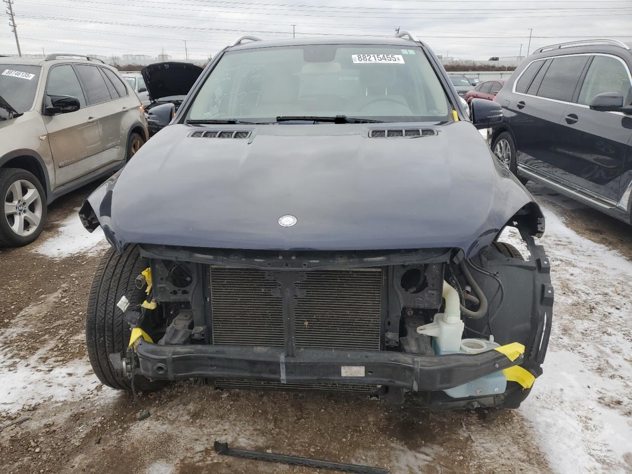 2012 Mercedes-Benz M-klasse VIN 4JGDA5HB6CA016800 Copart auction photo, front end damage thumbnail 5