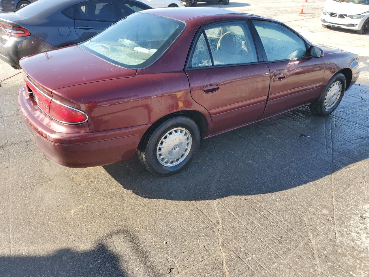 2001 Buick Century VIN 2G4WS52J311331244 Copart auction photo, front end / top/roof damage thumbnail 3