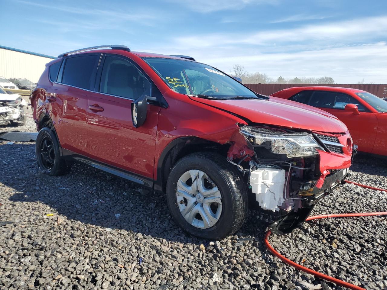 2014 Toyota RAV 4 VIN JTMZFREV9ED041614 Copart auction photo, all over damage thumbnail 4